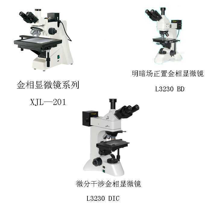 金相、明暗场、微分干涉显微镜